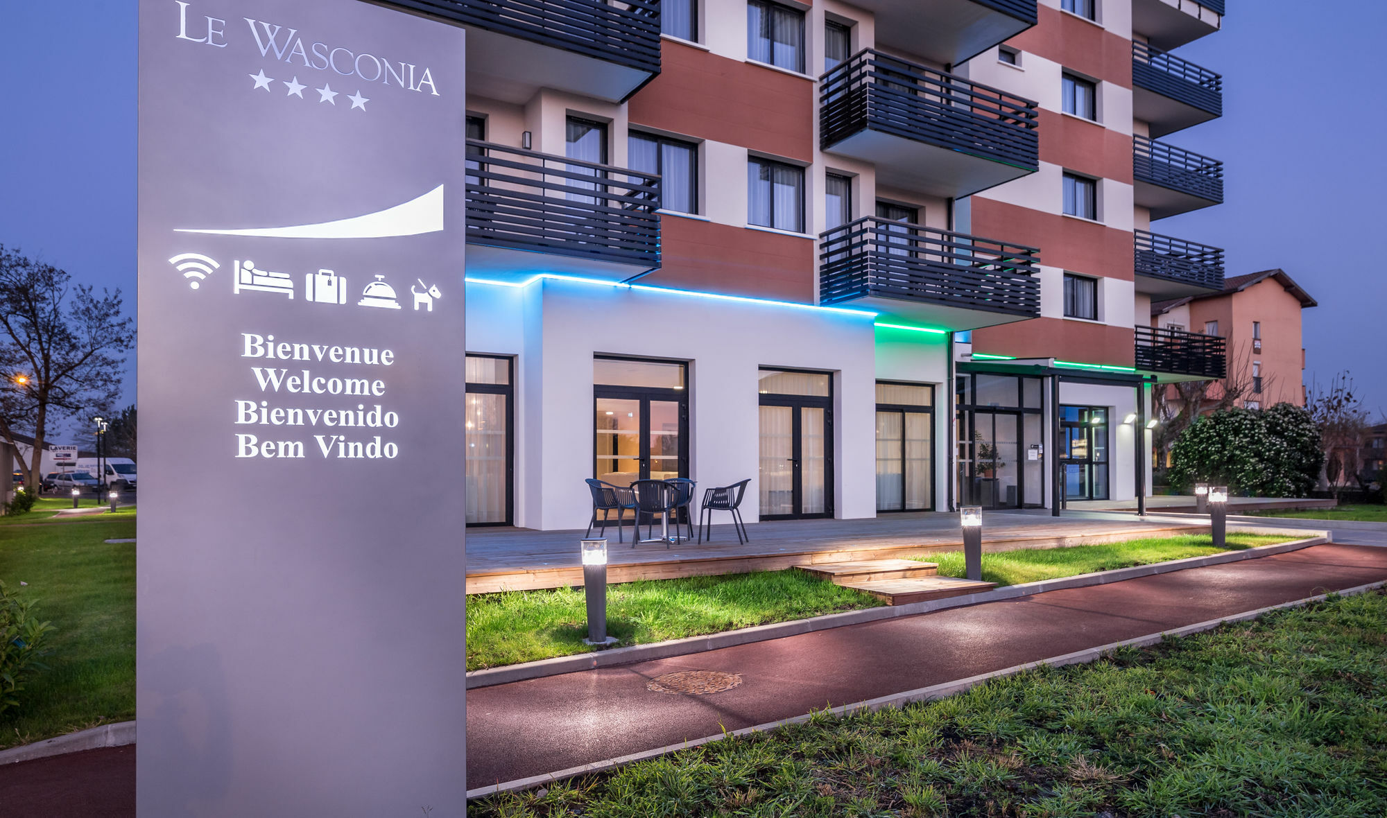 Le Wasconia Appart'Hotel Дакс Екстер'єр фото